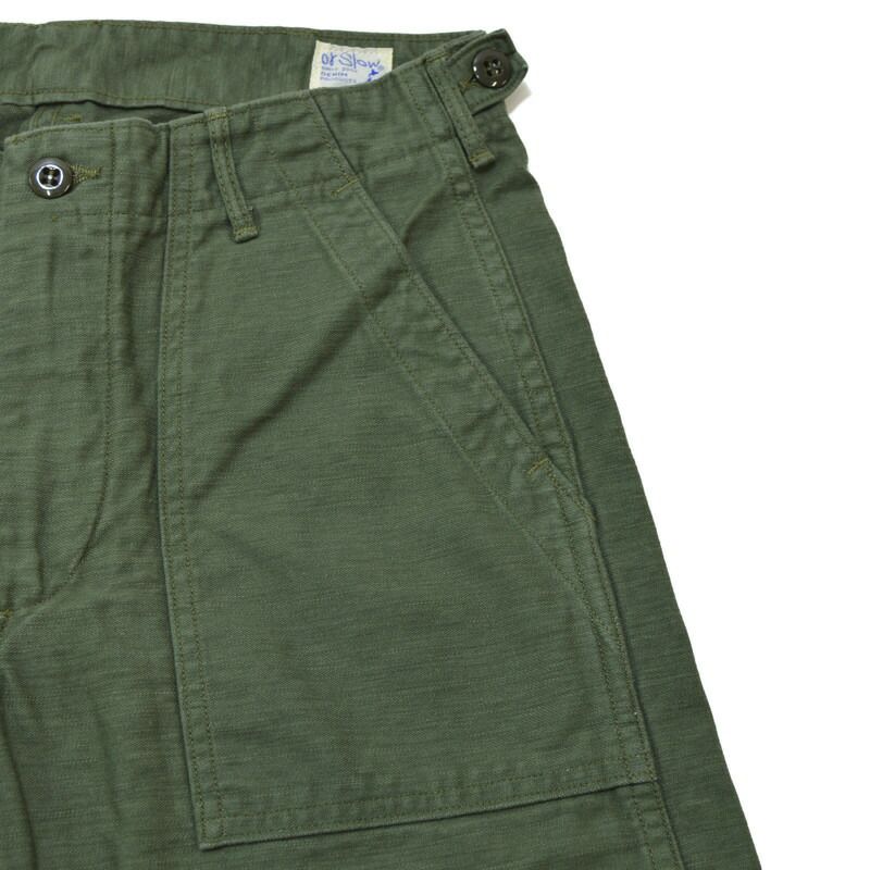 Ya2/メンズ/orSlow【オアスロウ】01-5002SLIMFITFATIGUEPANTSスリムファティーグパンツ【正規取扱】2024春夏