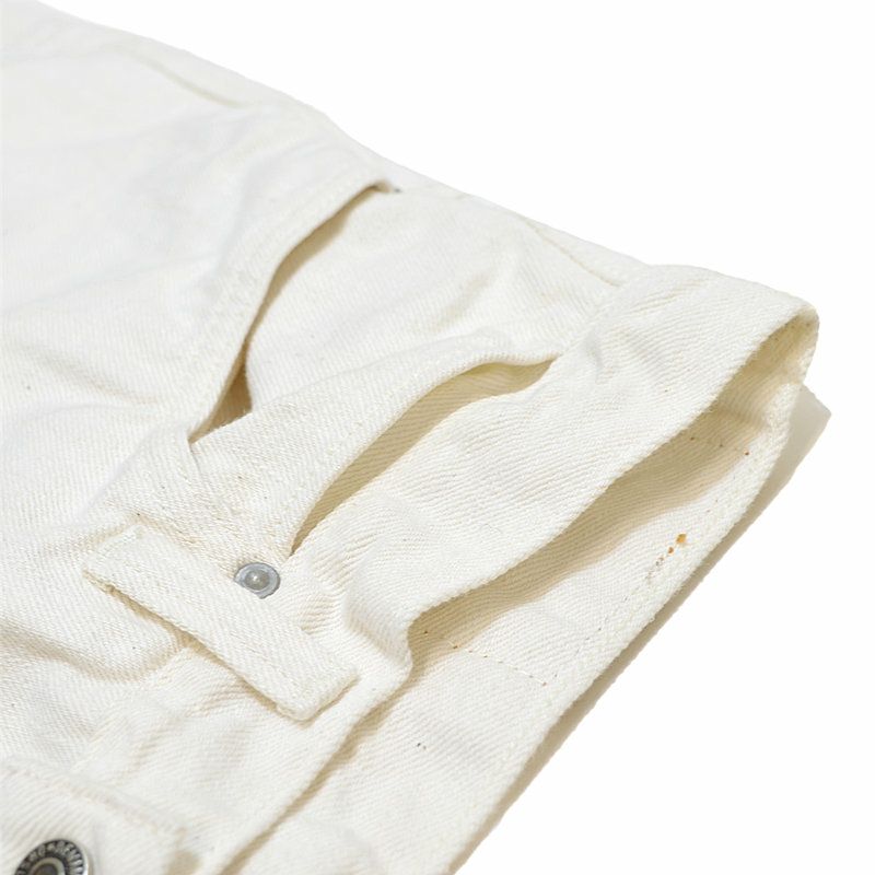 Ya2/オアスロウorSlow/パンツ/ハイウエストセルビッジホワイトデニムパンツ/00-1040-69/レディース【正規取扱】