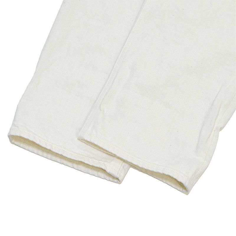 Ya2/オアスロウorSlow/パンツ/ハイウエストセルビッジホワイトデニムパンツ/00-1040-69/レディース【正規取扱】