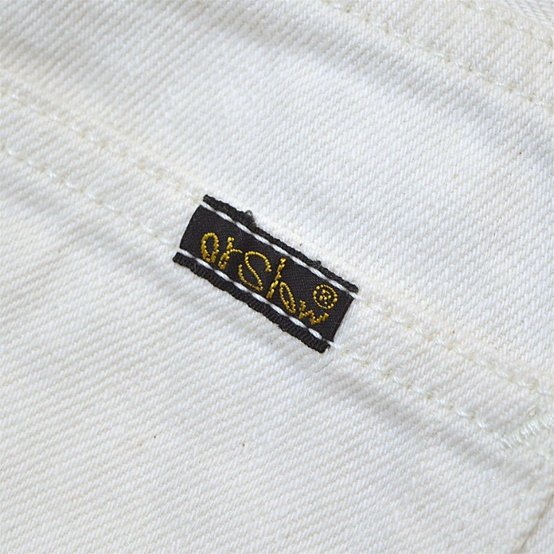 Ya2/オアスロウorSlow/パンツ/ハイウエストセルビッジホワイトデニムパンツ/00-1040-69/レディース【正規取扱】