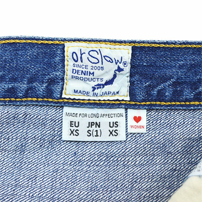 Ya2/オアスロウorSlow/ジーンズ/ハイウエストデニムパンツジャスミンUSED/DENIMUSED/00-1040-95/レディース【正規取扱】