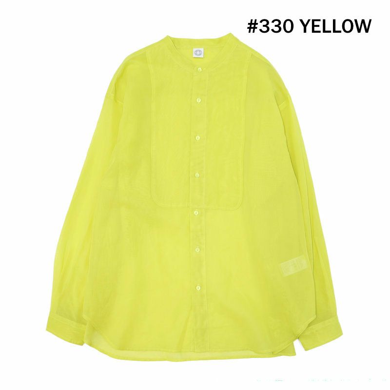 Ya2/オーシバルORCIVAL/シャツ/コットンヴイルバンドカラーシャツ/OR-B270VOM/レディース【正規取扱】