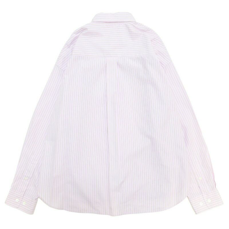 Ya2/ジムフレックスGymphlex/シャツ/コットンストライプショートボタンダウン長袖シャツ/GY-B0198PSEGY-B0198PMS/レディース【正規取扱】