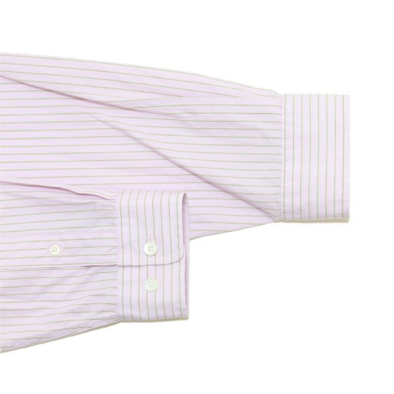 Ya2/ジムフレックスGymphlex/シャツ/コットンストライプショートボタンダウン長袖シャツ/GY-B0198PSEGY-B0198PMS/レディース【正規取扱】