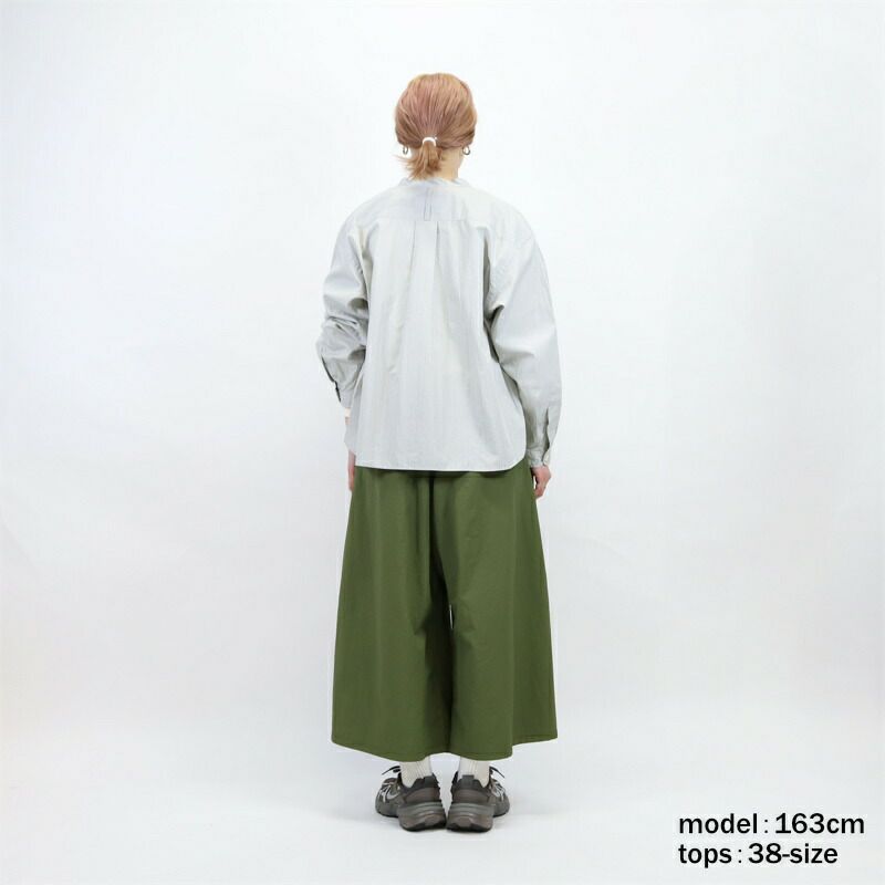 Ra9/ダントンDANTON/シャツ/コットンポプリンバンドカラーシャツ/DT-B0341RPL/レディース【正規取扱】