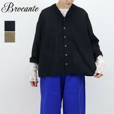 ブロカント Brocante/シャツ/80s リップル エール シャツ/36-0317Z/レディース【正規取扱】