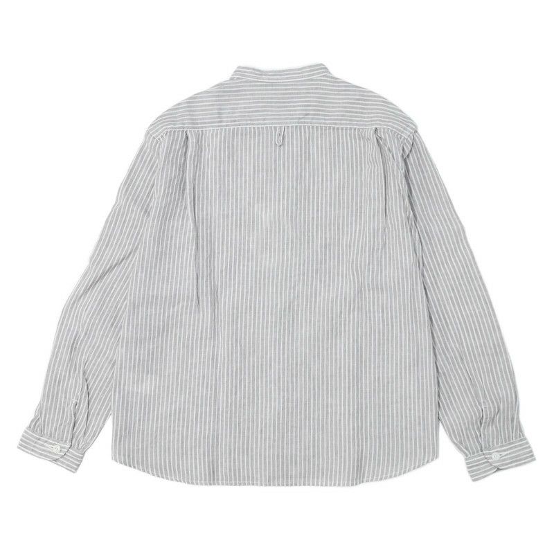 Ra9/ダントンDANTON/シャツ/リネンストライプバンドカラーシャツ/DT-B0279LCT/レディース【正規取扱】