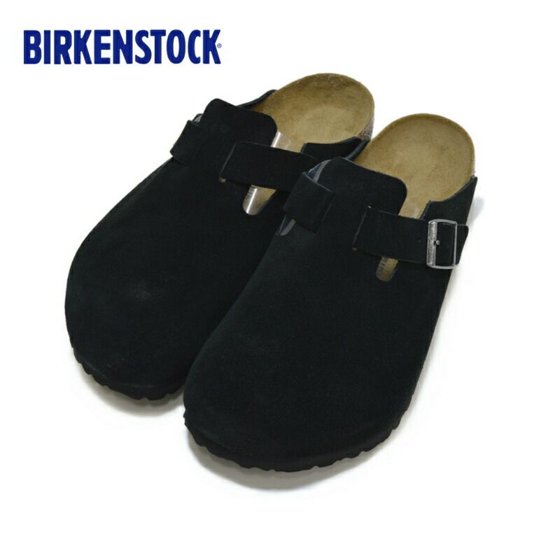 Ya2/ビルケンシュトックBIRKENSTOCK/サンダル/ボストンスエードレザーブラック/1027142/メンズ【正規取扱】
