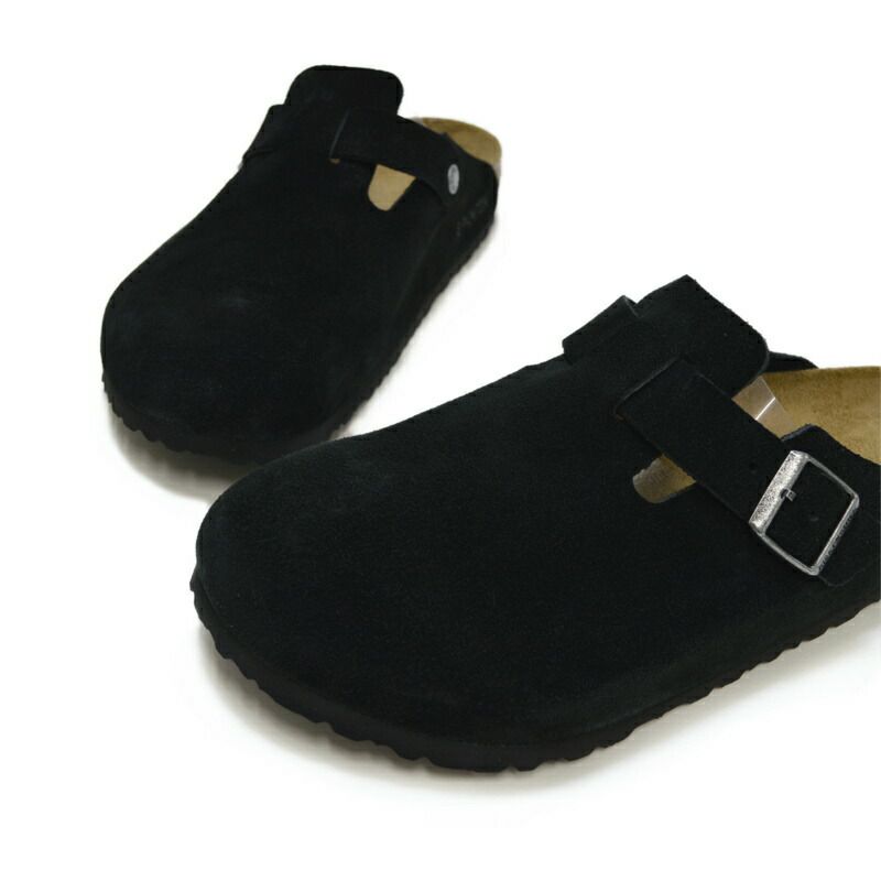 Ya2/ビルケンシュトックBIRKENSTOCK/サンダル/ボストンスエードレザーブラック/1027142/メンズ【正規取扱】