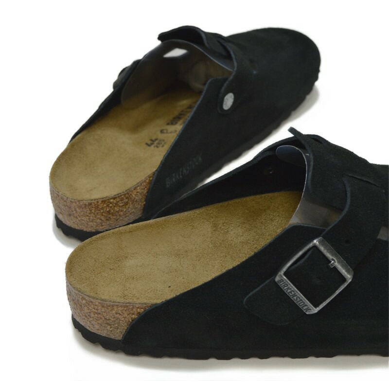Ya2/ビルケンシュトックBIRKENSTOCK/サンダル/ボストンスエードレザーブラック/1027142/メンズ【正規取扱】