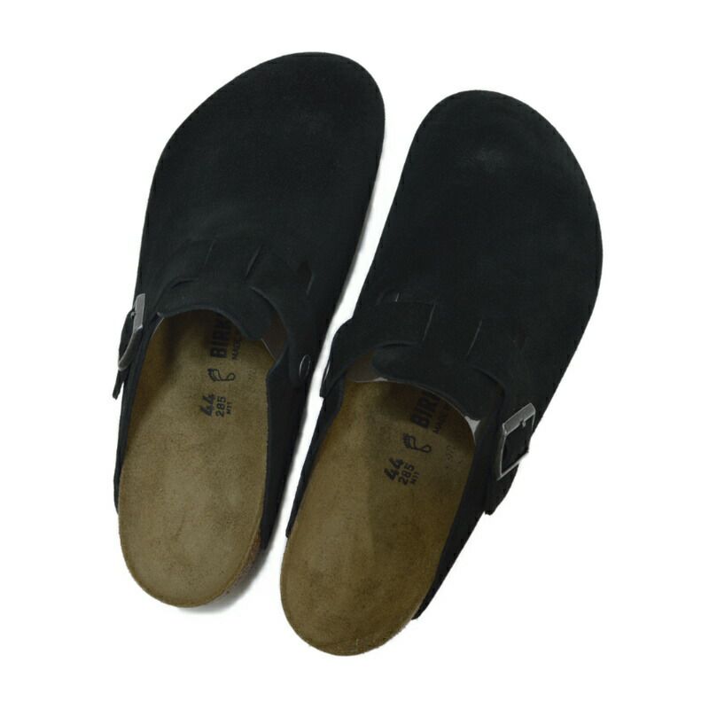 Ya2/ビルケンシュトックBIRKENSTOCK/サンダル/ボストンスエードレザーブラック/1027142/メンズ【正規取扱】