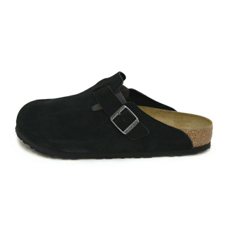 Ya2/ビルケンシュトックBIRKENSTOCK/サンダル/ボストンスエードレザーブラック/1027142/メンズ【正規取扱】