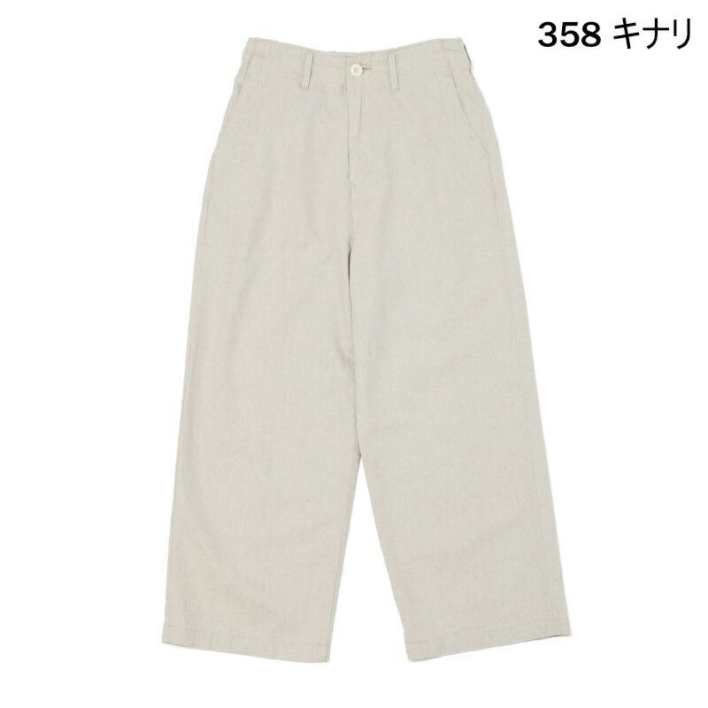 Ya2/ディーエムジーD.M.G./DMGドミンゴパンツ/リネンコットンキャンバスストレートイージーパンツ/14-0326X/レディース【正規取扱】