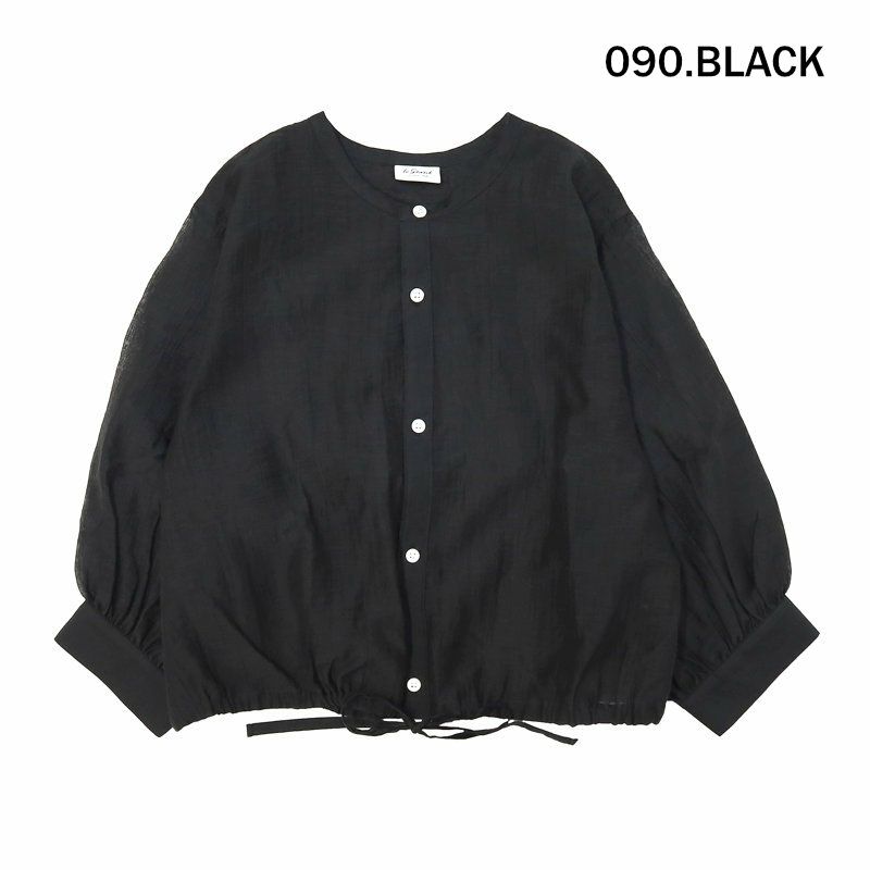 Ya2/ルグラジックLeglazik/パンツ/シアーバンドカラーブラウス/LG-B0384CNS/レディース【正規取扱】