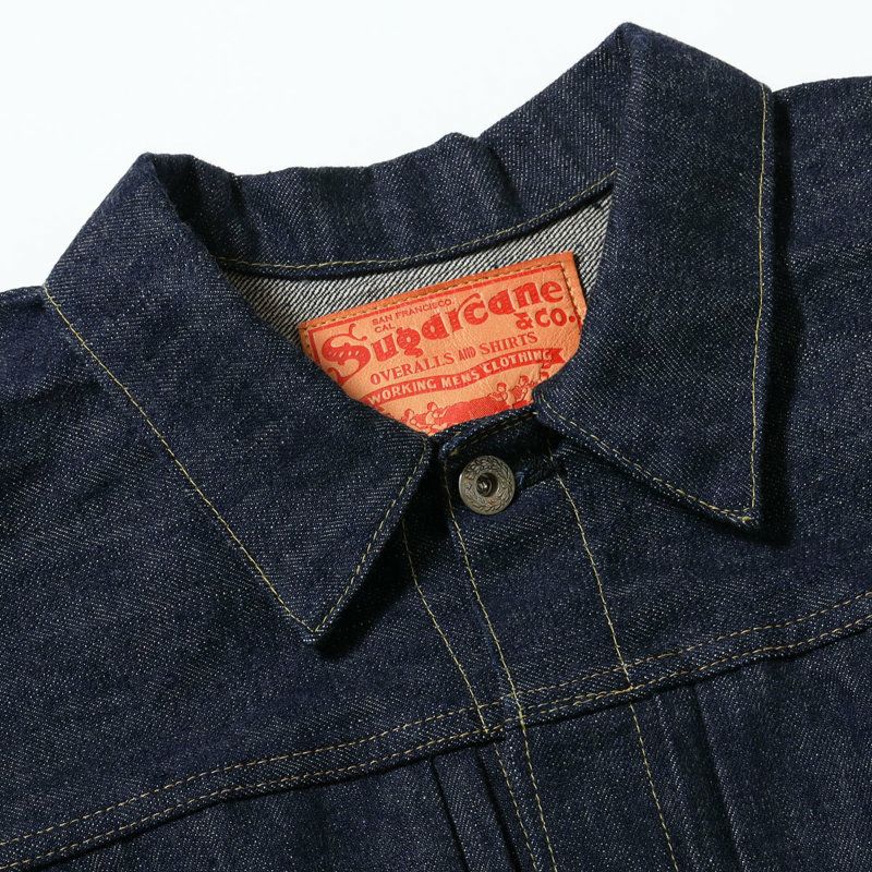 シュガーケーンSUGARCANE/Ｇジャン/14oz.ブルーデニムブラウス“S1945”モデル./SC19010/メンズ【正規取扱】