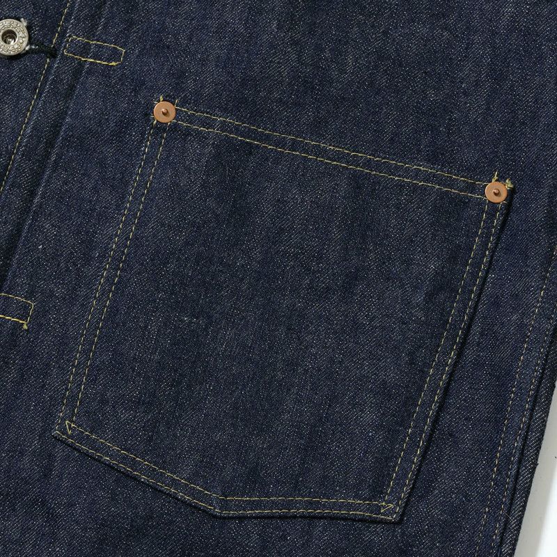 シュガーケーンSUGARCANE/Ｇジャン/14oz.ブルーデニムブラウス“S1945”モデル./SC19010/メンズ【正規取扱】
