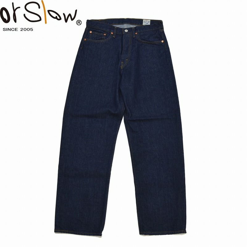 Ya2/オアスロウorSlow/デニム/ダッズフィットデニムパンツ/101DAD'SFITDENIMPANTS/01-1010w-81/メンズレディース【正規取扱】
