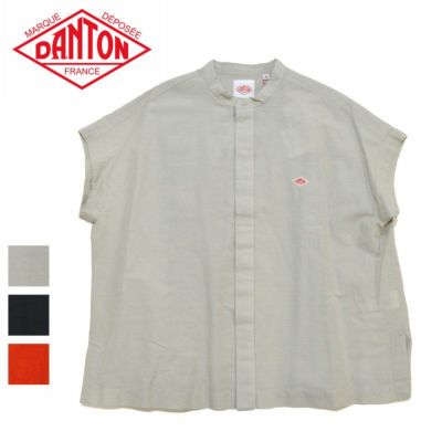 ダントン DANTON/シャツ/コットンリネン スリーブレスシャツ/DT-B0235 VCL/レディース【正規取扱】