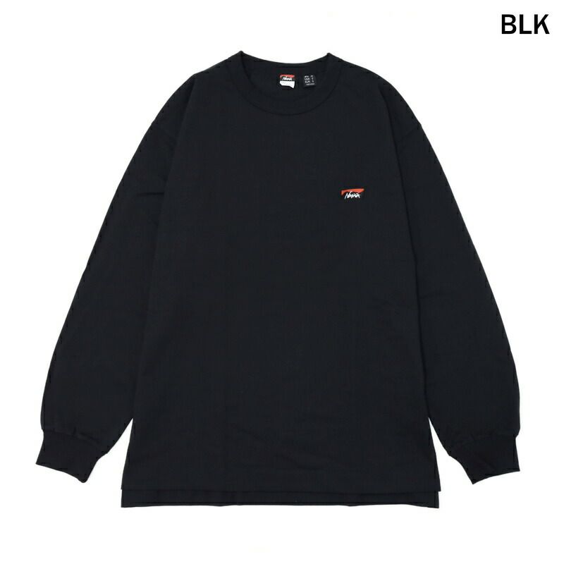 Ya2/ナンガNANGA/カットソーTシャツ/エコハイブリッドボックスロゴエンブロイダリーロングスリーブティー/NW2411-1G803/メンズ【正規取扱】