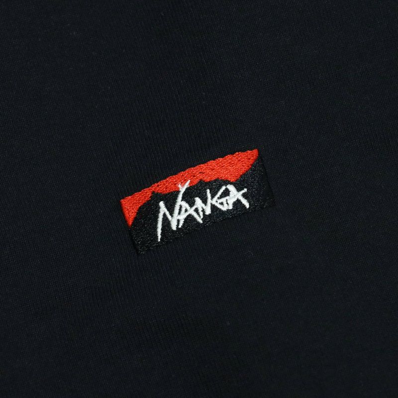 Ya2/ナンガNANGA/カットソーTシャツ/エコハイブリッドボックスロゴエンブロイダリーロングスリーブティー/NW2411-1G803/メンズ【正規取扱】