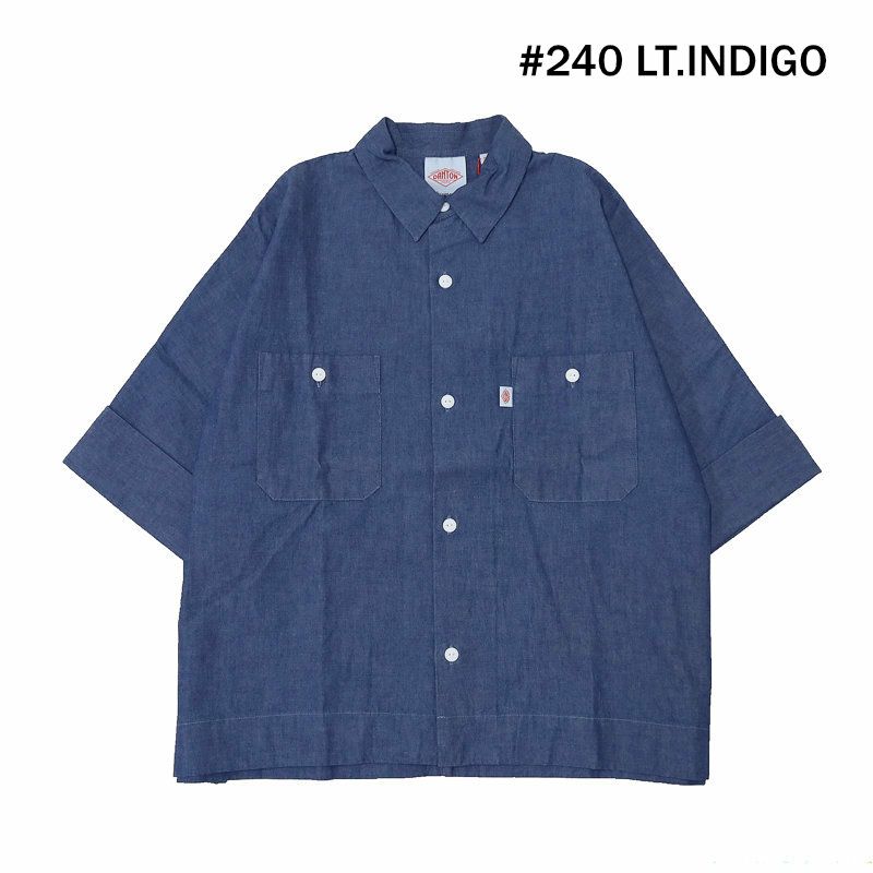 Ra9/ダントンDANTON/シャツ/シャンブレーワークシャツCHAMBRAYWORKSHIRT/DT-B0345SCA/レディース【正規取扱】