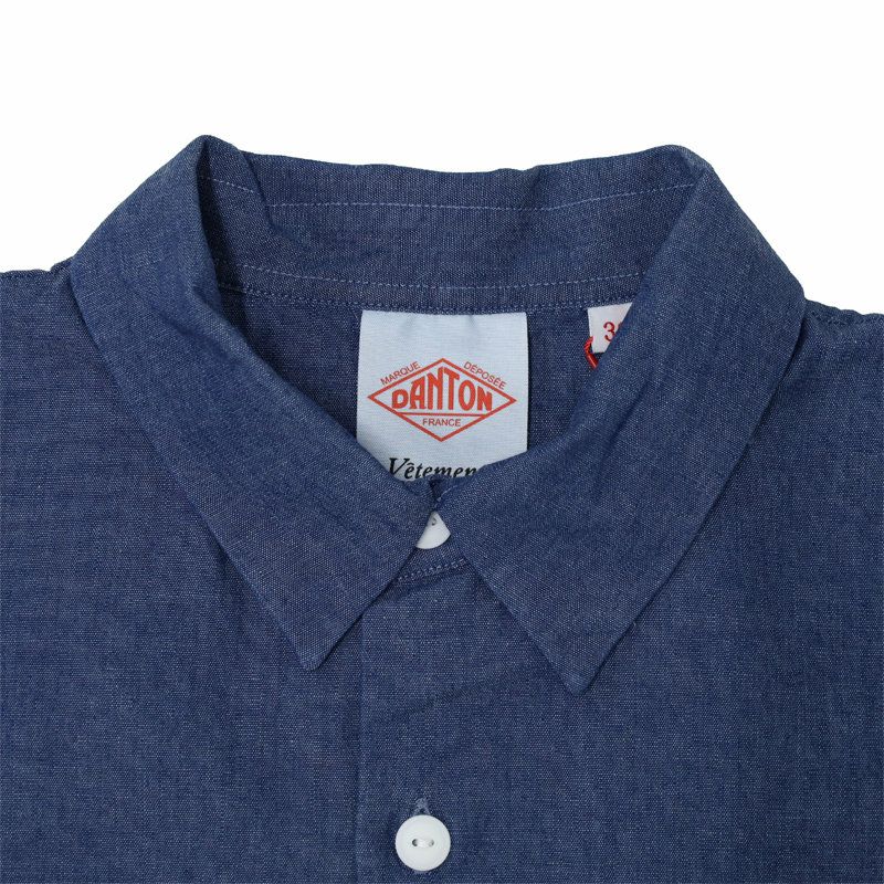 Ra9/ダントンDANTON/シャツ/シャンブレーワークシャツCHAMBRAYWORKSHIRT/DT-B0345SCA/レディース【正規取扱】