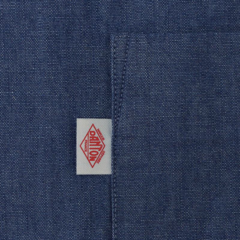Ra9/ダントンDANTON/シャツ/シャンブレーワークシャツCHAMBRAYWORKSHIRT/DT-B0345SCA/レディース【正規取扱】