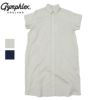 Ya2/ジムフレックスGymphlex/シャツ/コットンストライプショートボタンダウン長袖シャツ/GY-B0198PSEGY-B0198PMS/レディース【正規取扱】