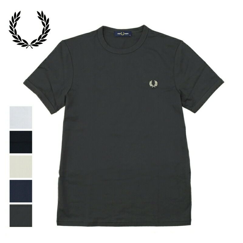 Ya2/フレッドペリーFREDPERRY/カットソー/リンガーTシャツ/M3519/レディース【正規取扱】