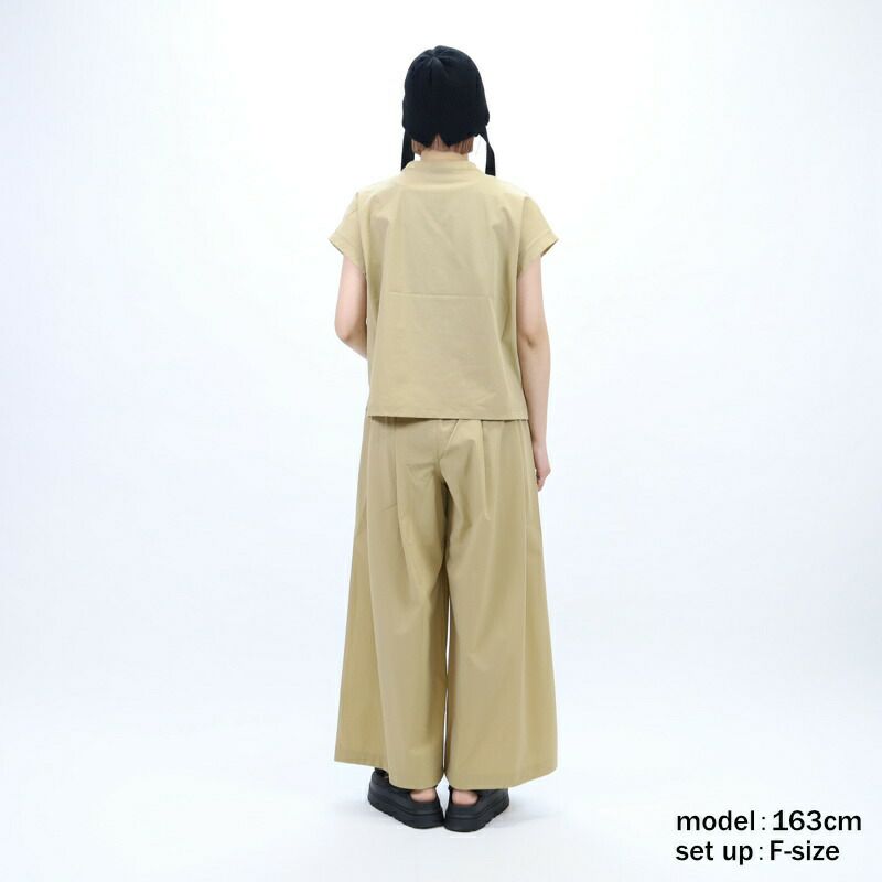 Ya2/レディース/THOUSANDMILE【サウザンドマイル】TM231NP00042ルーミーシャツセットアップ【正規取扱】2023春夏