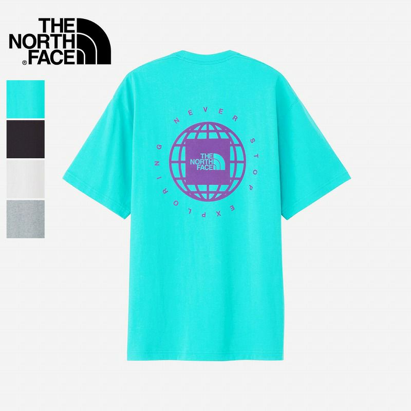 Ya2/メンズ/THENORTHFACE【ザノースフェイス】NT32451ショートスリーブジオスクエアロゴティー【正規取扱】2024春夏