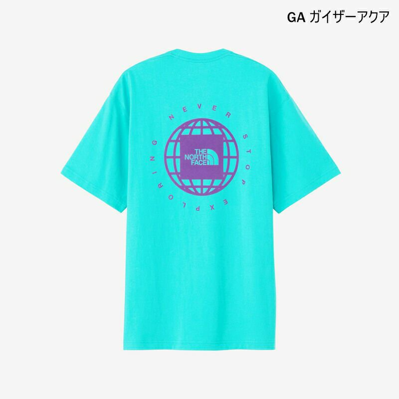 Ya2/メンズ/THENORTHFACE【ザノースフェイス】NT32451ショートスリーブジオスクエアロゴティー【正規取扱】2024春夏