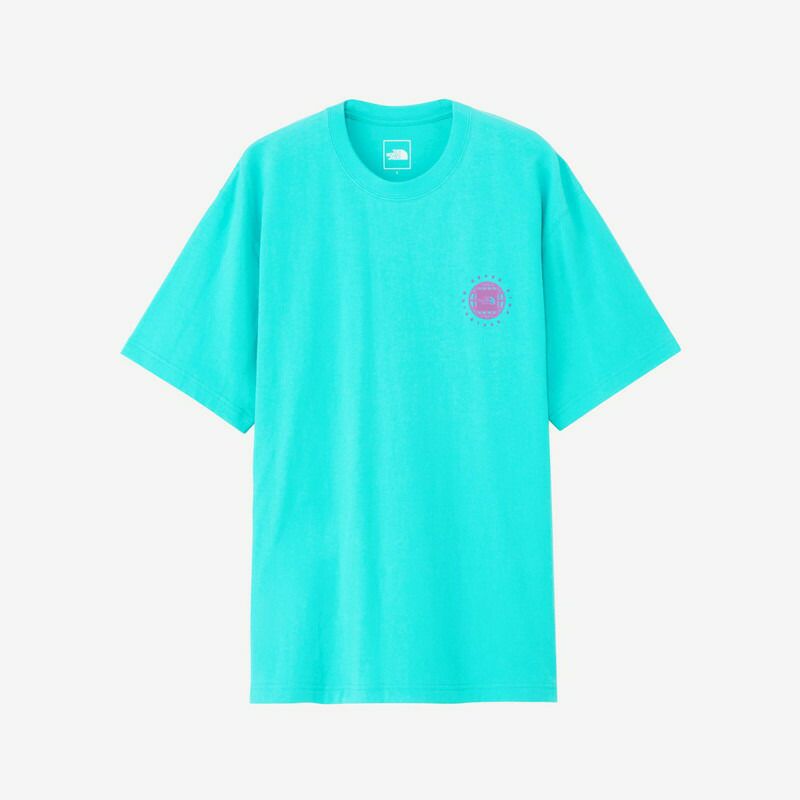 Ya2/メンズ/THENORTHFACE【ザノースフェイス】NT32451ショートスリーブジオスクエアロゴティー【正規取扱】2024春夏