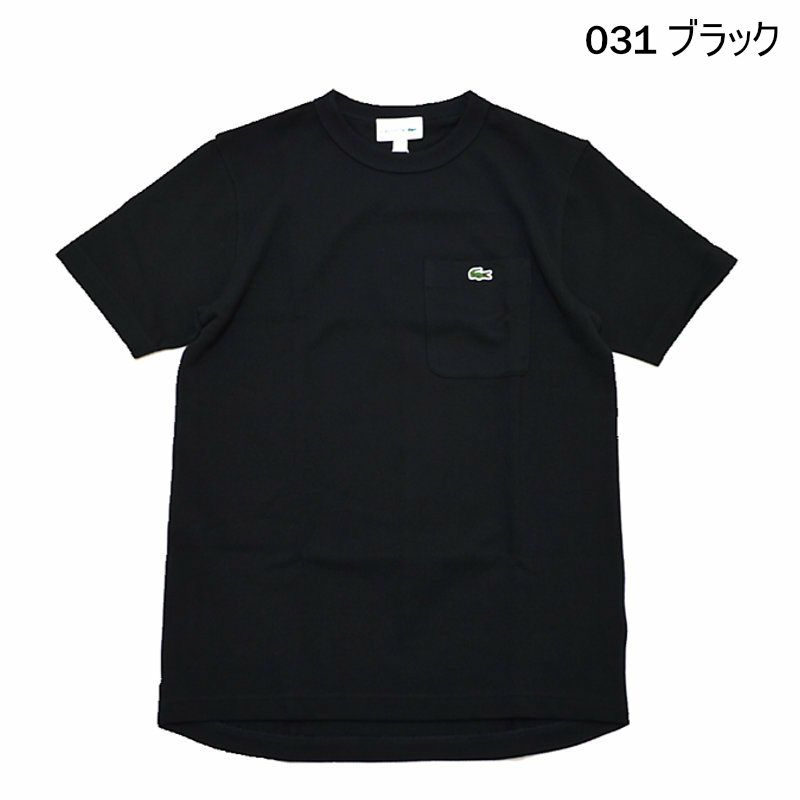 Ya2/ラコステLACOSTE/Tシャツ/鹿の子地ポケット半袖Tシャツ/TH4921-99/メンズ【正規取扱】