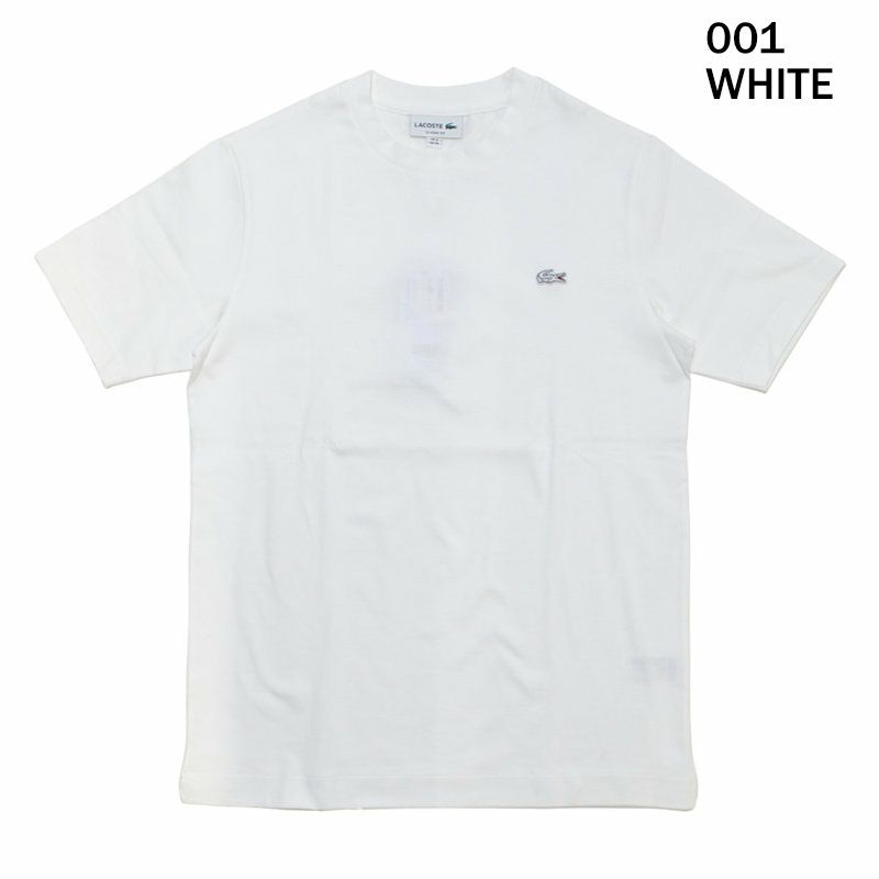 Ya2/ラコステLACOSTE/Tシャツ/アウトラインクロッククルーネックTシャツ/TH5582-99/メンズ【正規取扱】