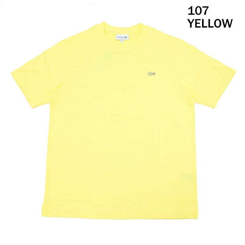 Ya2/ラコステLACOSTE/Tシャツ/アウトラインクロッククルーネックTシャツ/TH5582-99/メンズ【正規取扱】