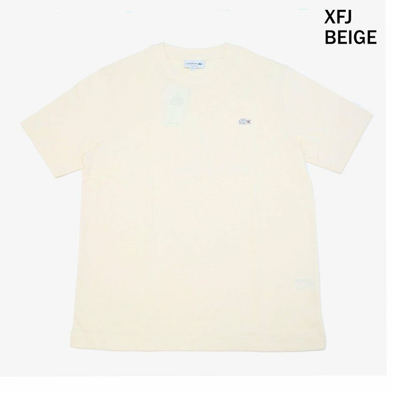 Ya2/ラコステLACOSTE/Tシャツ/アウトラインクロッククルーネックTシャツ/TH5582-99/メンズ【正規取扱】