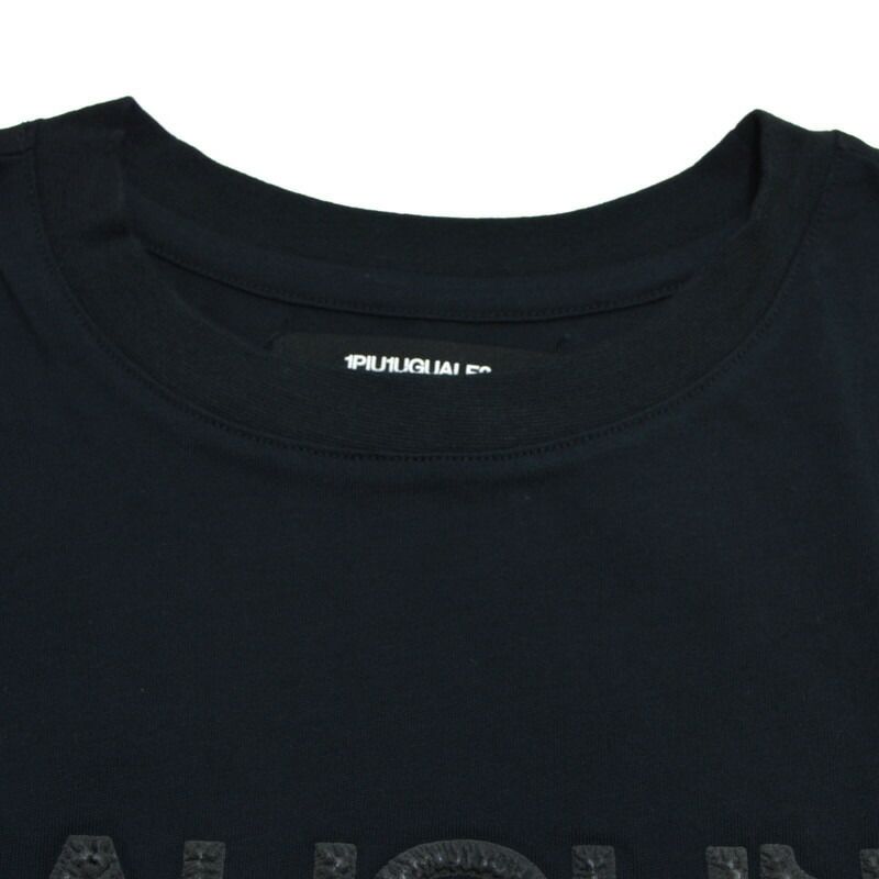 ウノピゥウノウグァーレトレリラックス1PIU1UGUALE3RELAX/TシャツロゴTシャツ/シルケットワイドTシャツ/ust-24031/メンズ【正規取扱】