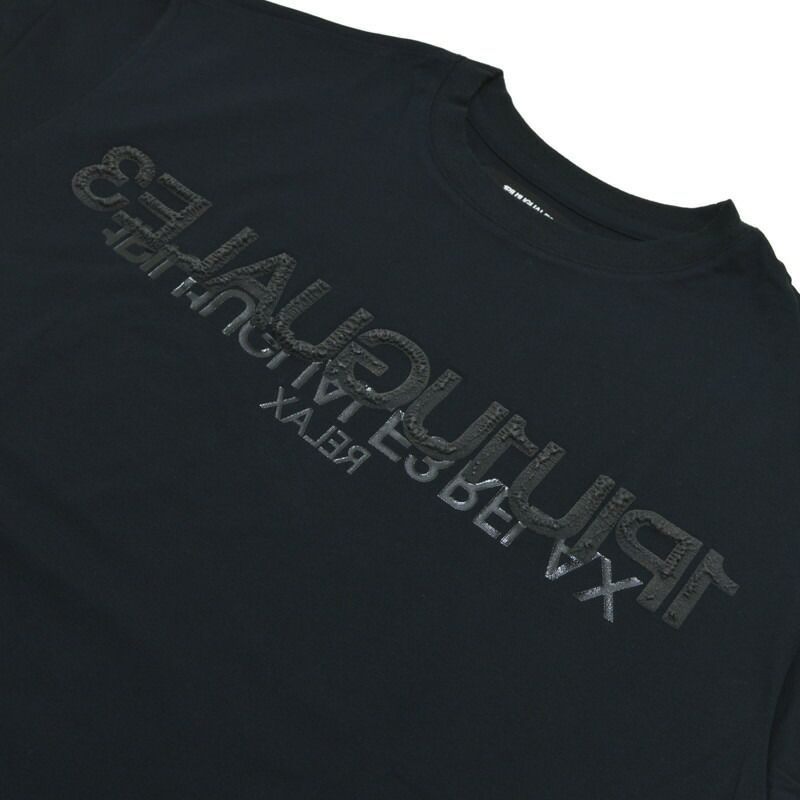 ウノピゥウノウグァーレトレリラックス1PIU1UGUALE3RELAX/TシャツロゴTシャツ/シルケットワイドTシャツ/ust-24031/メンズ【正規取扱】