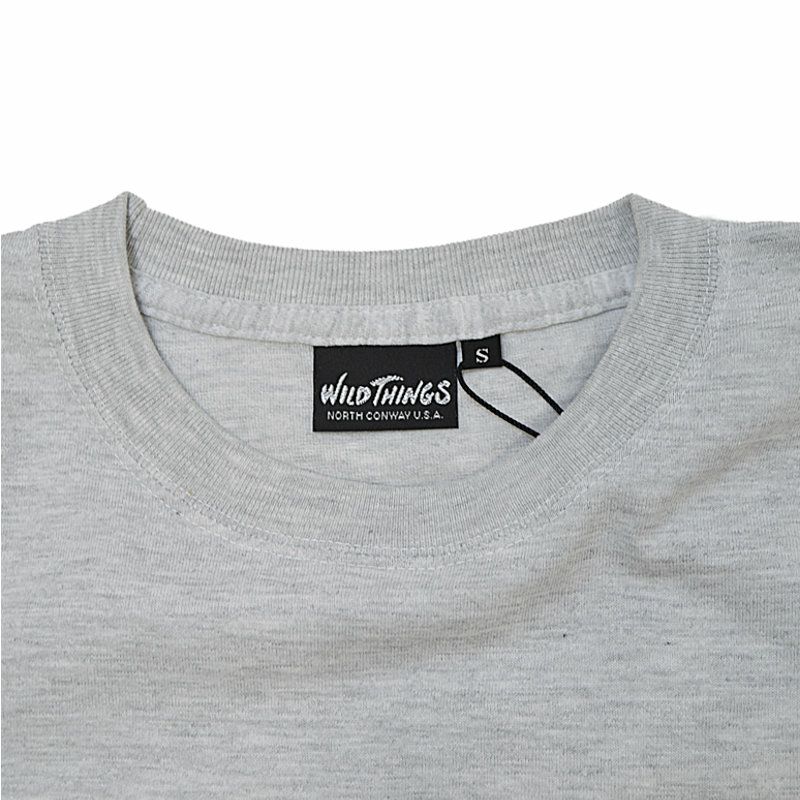 Ya2/ワイルドシングスWILDTHINGS/Tシャツ/ロゴ入り別注Tシャツ/WT24351K-BA/メンズレディース【正規取扱】
