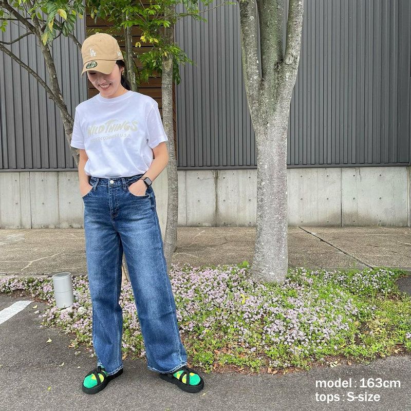 Ya2/ワイルドシングスWILDTHINGS/Tシャツ/ロゴ入り別注Tシャツ/WT24351K-BA/メンズレディース【正規取扱】