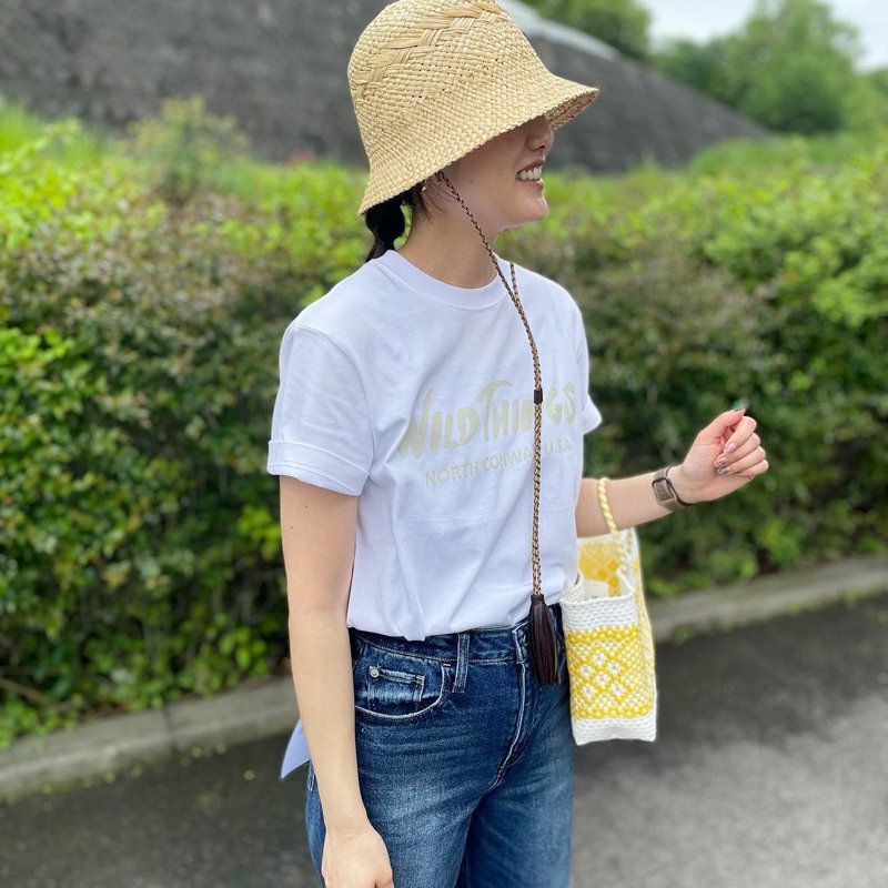 Ya2/ワイルドシングスWILDTHINGS/Tシャツ/ロゴ入り別注Tシャツ/WT24351K-BA/メンズレディース【正規取扱】