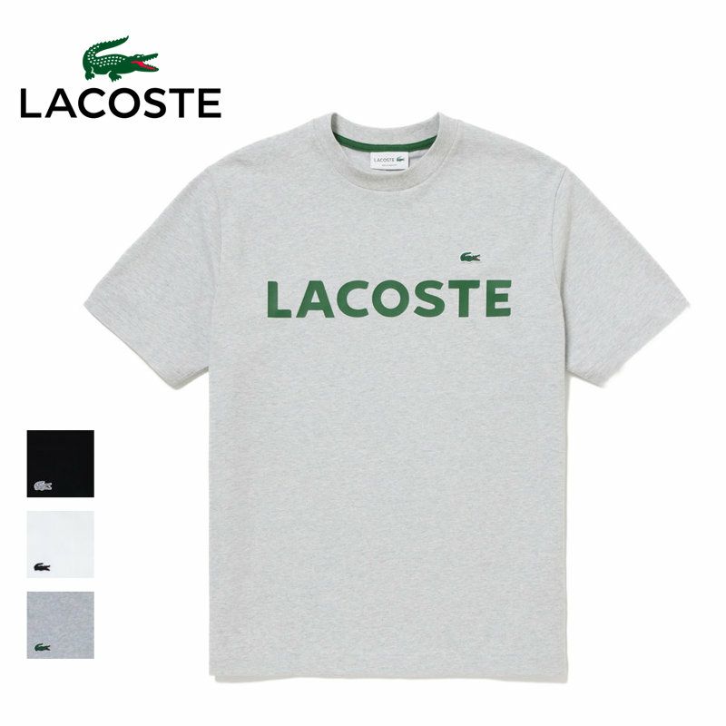 Ya2/ラコステLACOSTE/Tシャツ/ヘビーウェイトブランドネームロゴTシャツ/TH2299-99/メンズ【正規取扱】