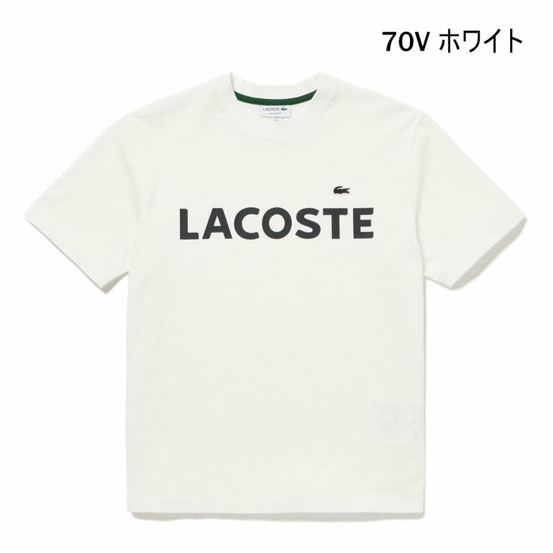 Ya2/ラコステLACOSTE/Tシャツ/ヘビーウェイトブランドネームロゴTシャツ/TH2299-99/メンズ【正規取扱】