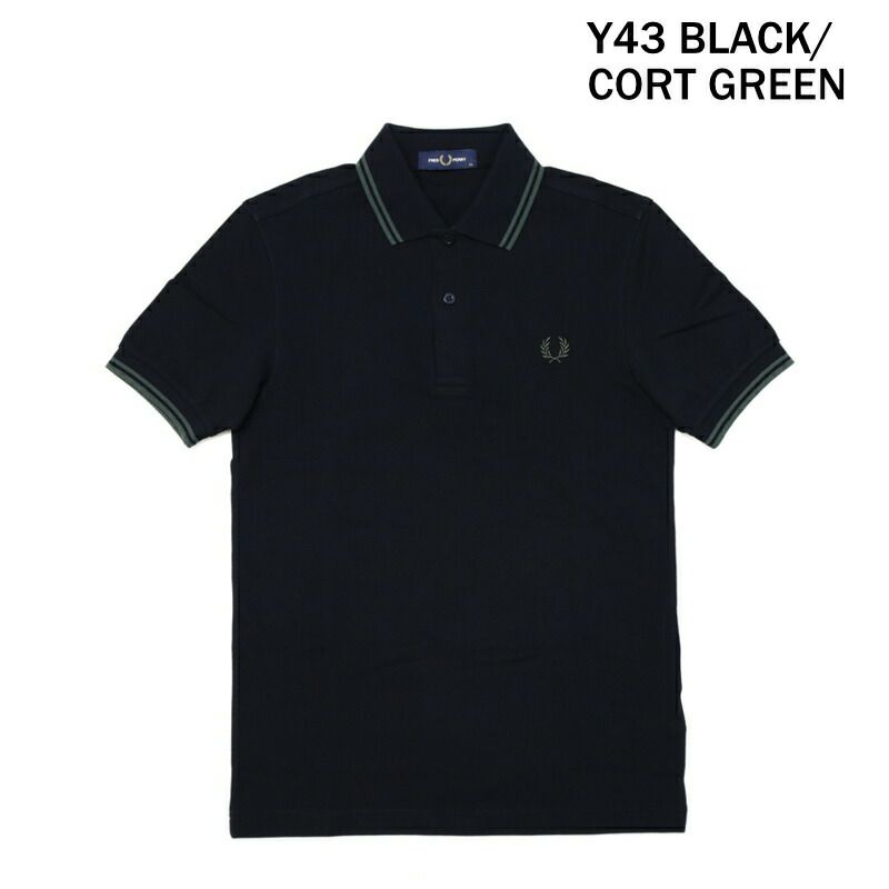 ★FRED PERRY フレッドペリー ポロシャツ ブラック M3 美品★ The Fred Perry Shirt - M3600(XS 350：BLACK / WHITE): | FRED