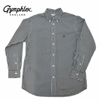 ジムフレックス Gymphlex/シャツ/ギンガムチェック ボタンダウン
