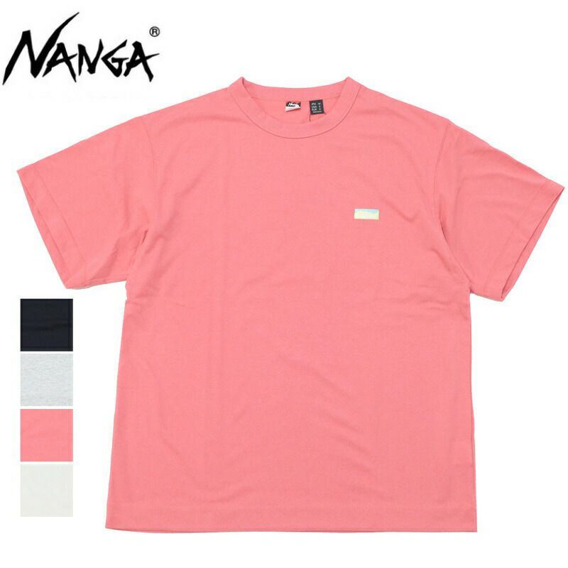 Ya2/メンズレディース/NANGA【ナンガ】NW2411-1G804エコハイブリッドボックスロゴエンブロイダリーティー【正規取扱】2024春夏