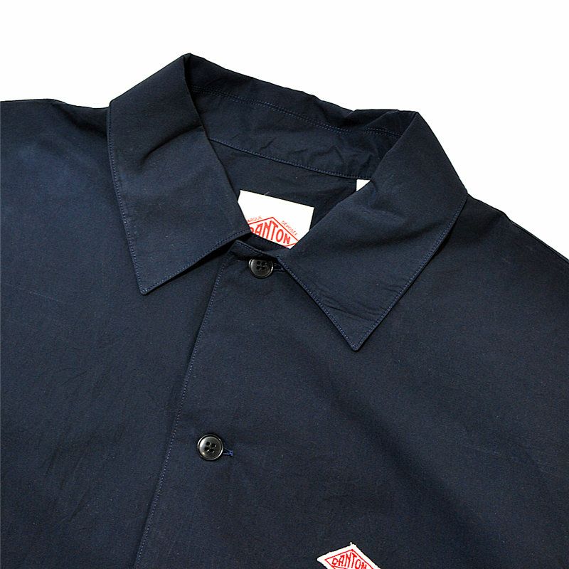 Ya2/レディース/DANTON【ダントン】DT-B0223CPLコットンサイドスリット半袖シャツ【正規取扱】2024春夏