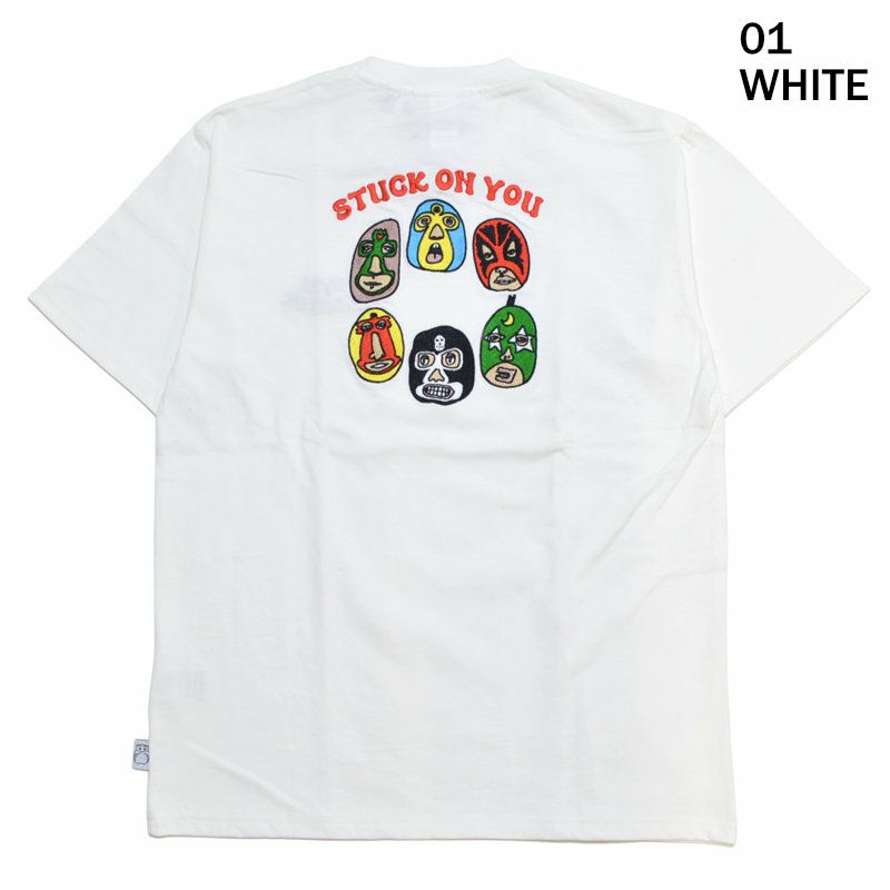 Ya2/ジムマスターGYMMASTER/Tシャツ/7.4ozSTUCKONYOU刺繍TEE/レディースメンズ【正規取扱】