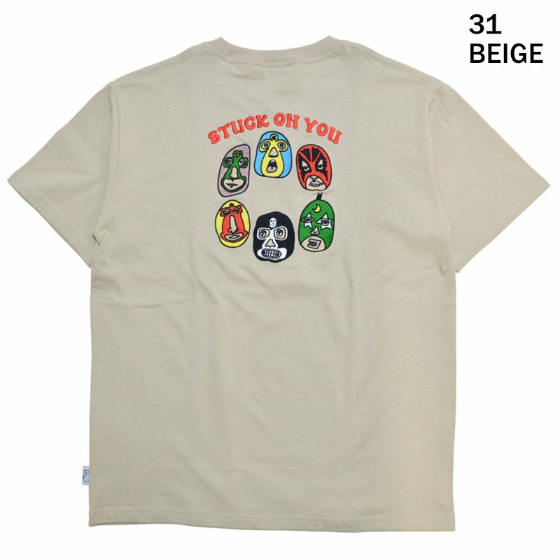 Ya2/ジムマスターGYMMASTER/Tシャツ/7.4ozSTUCKONYOU刺繍TEE/レディースメンズ【正規取扱】